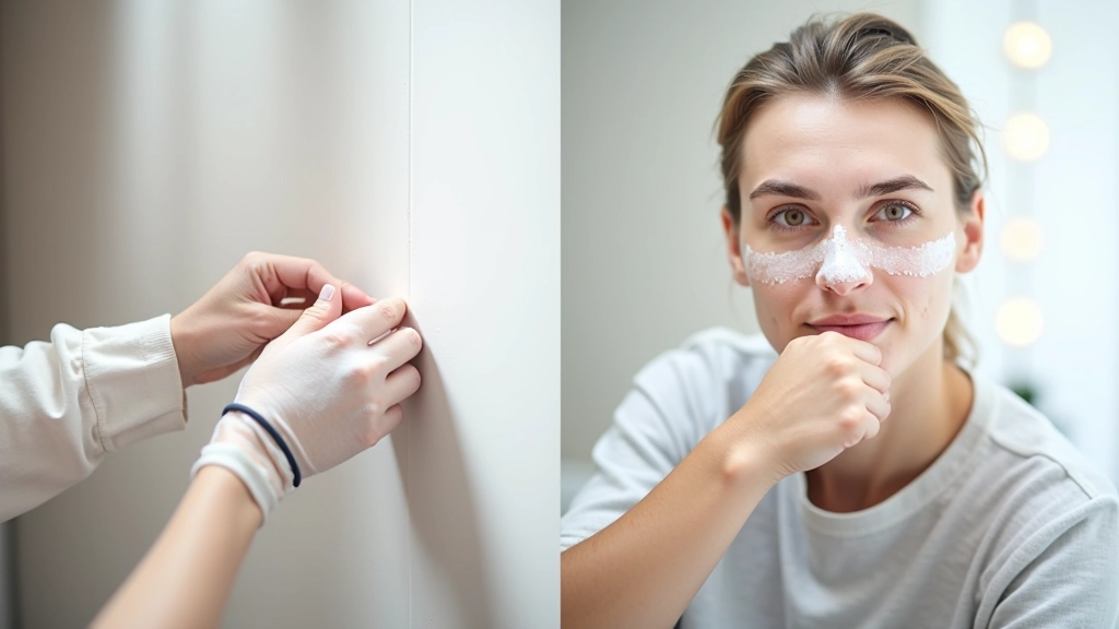 Comparaison avant et après d'un joint mal appliqué versus bien appliqué, montrant la différence entre une application épaisse inégale et une ligne lisse et régulière